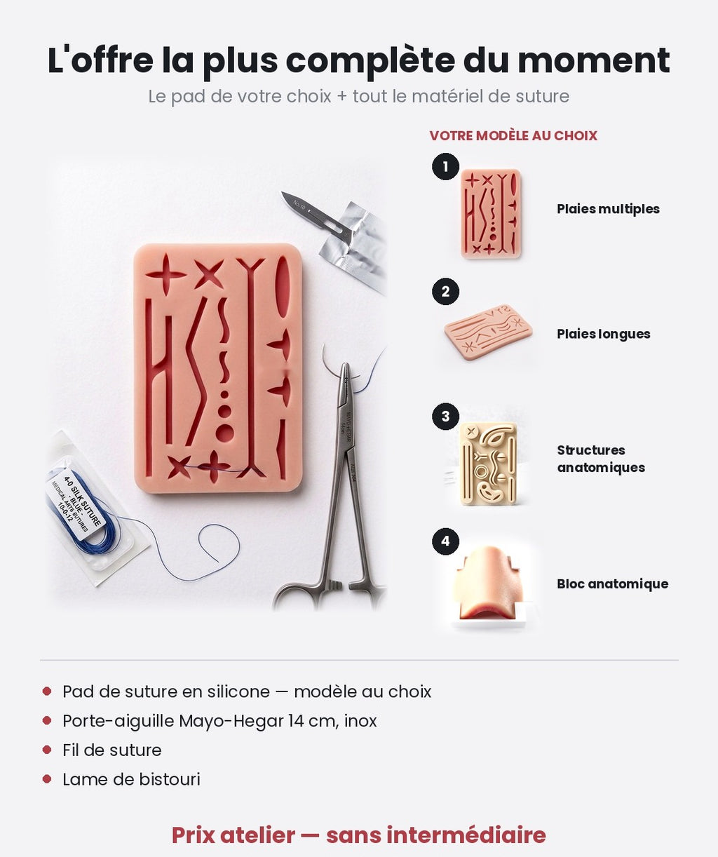 Kit de suture complet