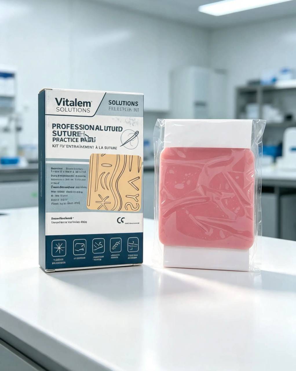 PAD D'ENTRAÎNEMENT À LA SUTURE